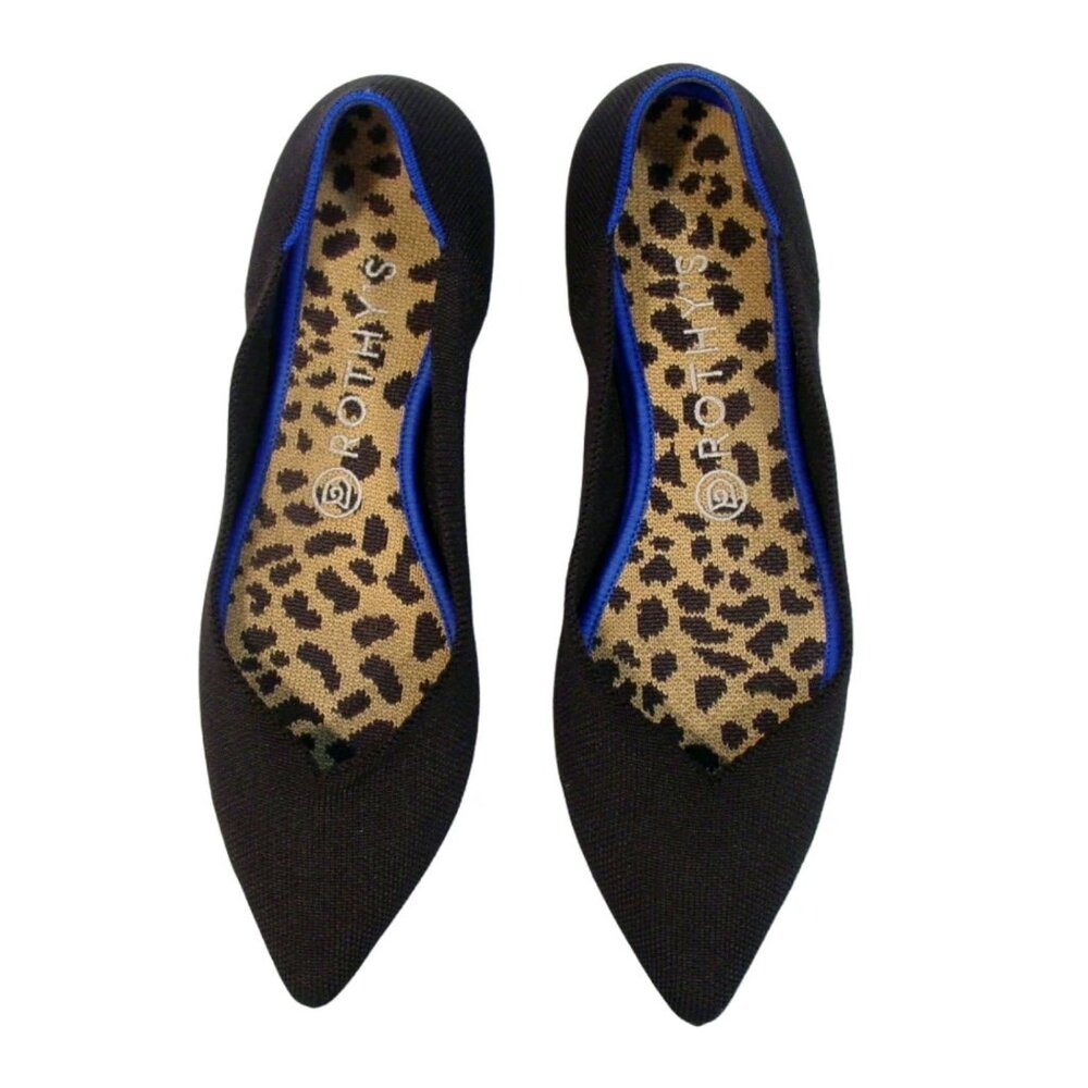 ROTHY'S The Point $145 Ballet Flats + Extra Insoles Sz 9.5
